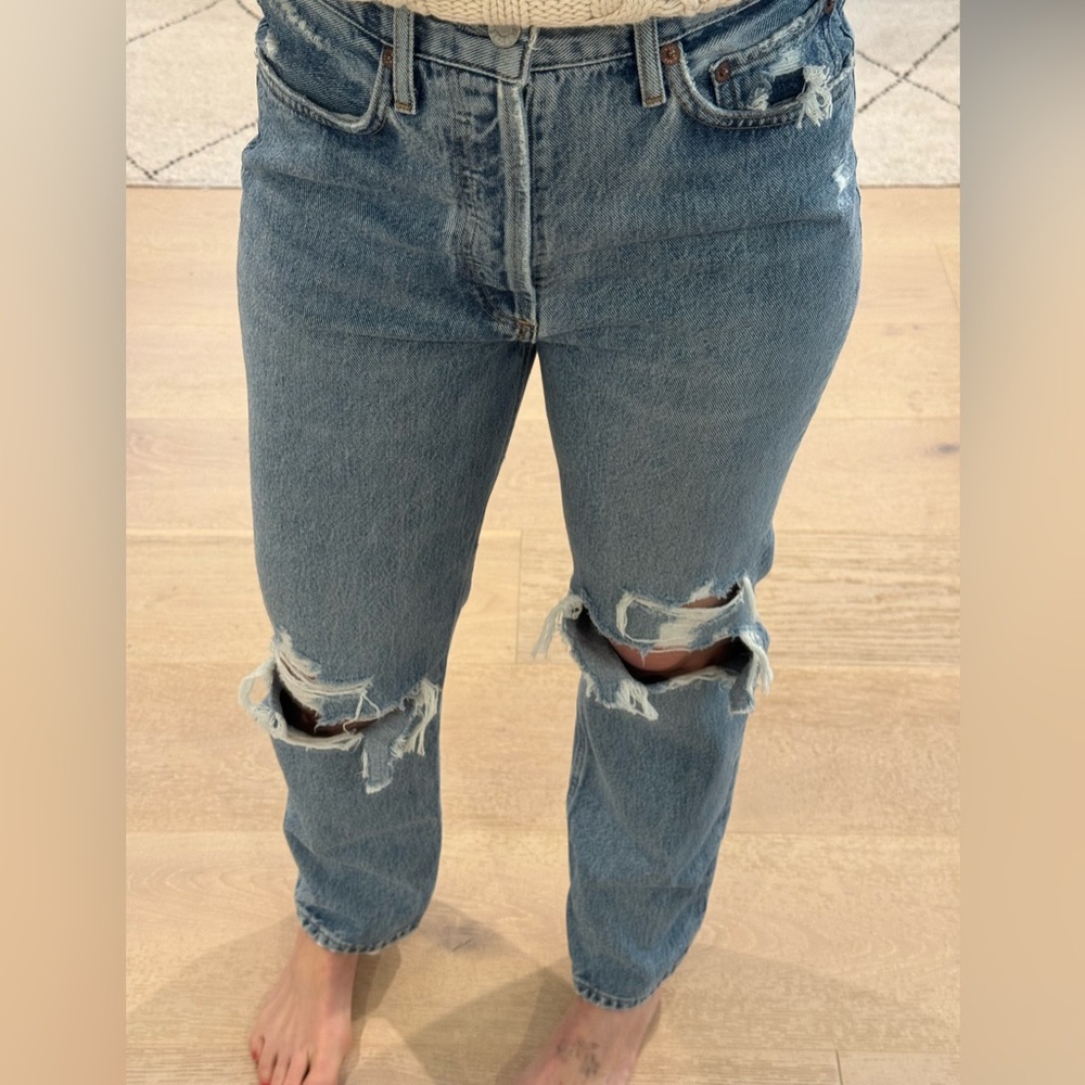 Agolde 90s mid rise straight fit jeans - great condition
